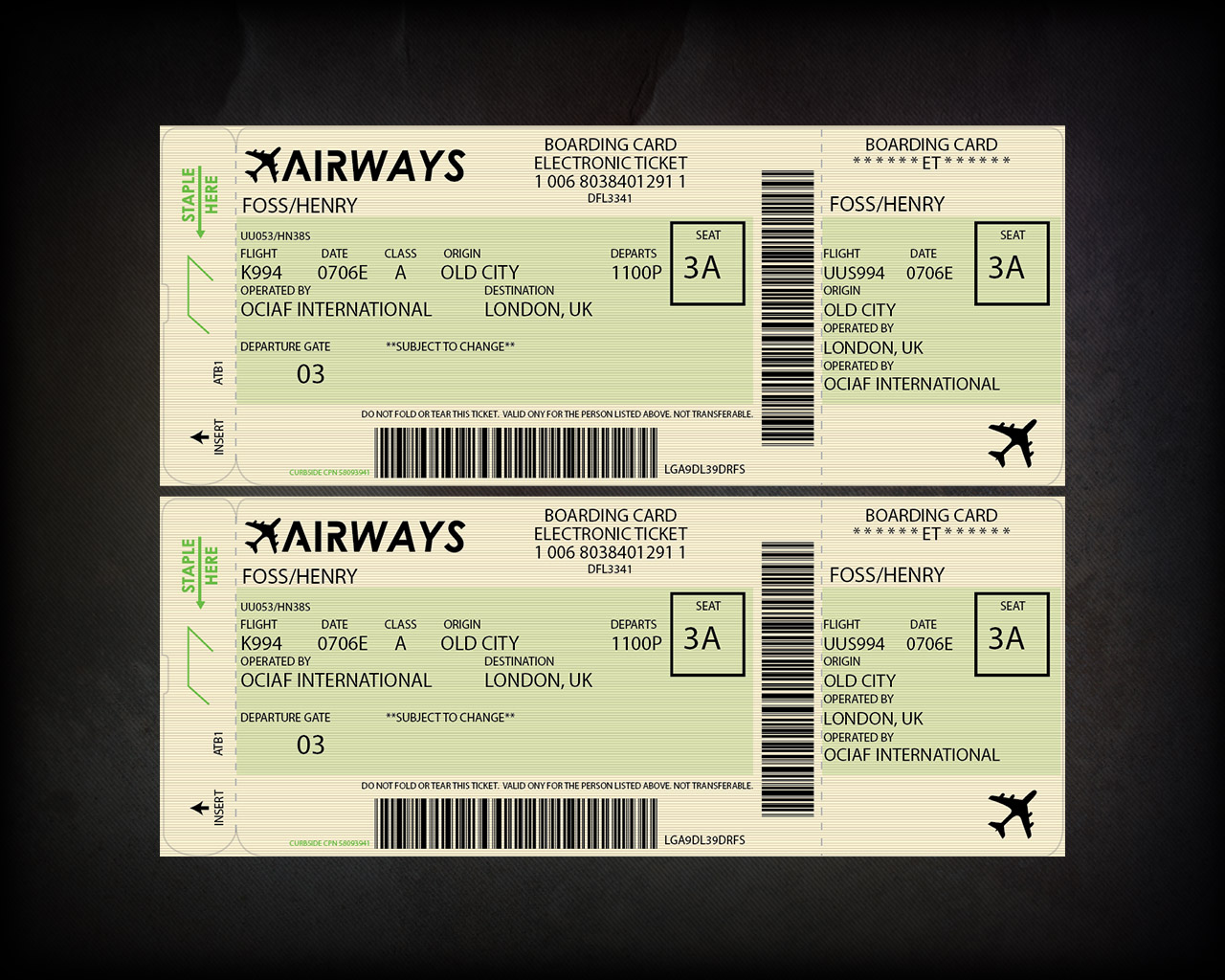 Airline Tickets