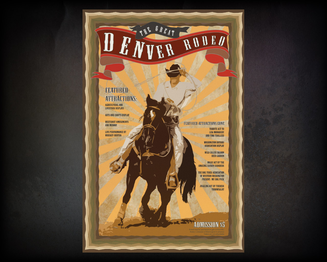 Rodeo Poster